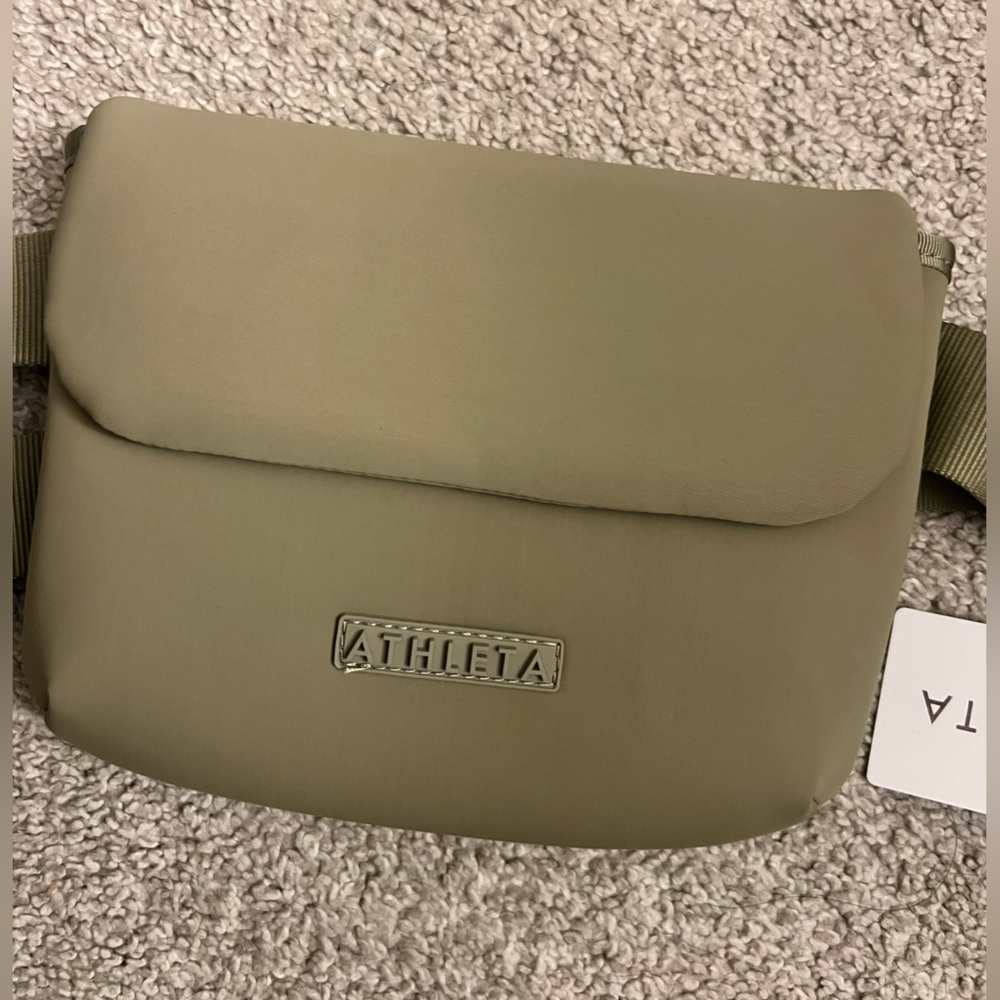 Athleta Olive Crossbody Belt Bag